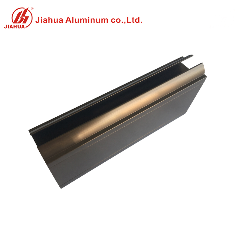 Durable precio en bronce anodizado de perfiles de extrusión de aluminio de 1 kg en la India
