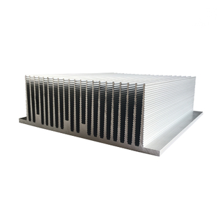 Gran aluminio 6061 T6 precio del disipador de calor extruido por kg para el sistema de refrigeración industrial