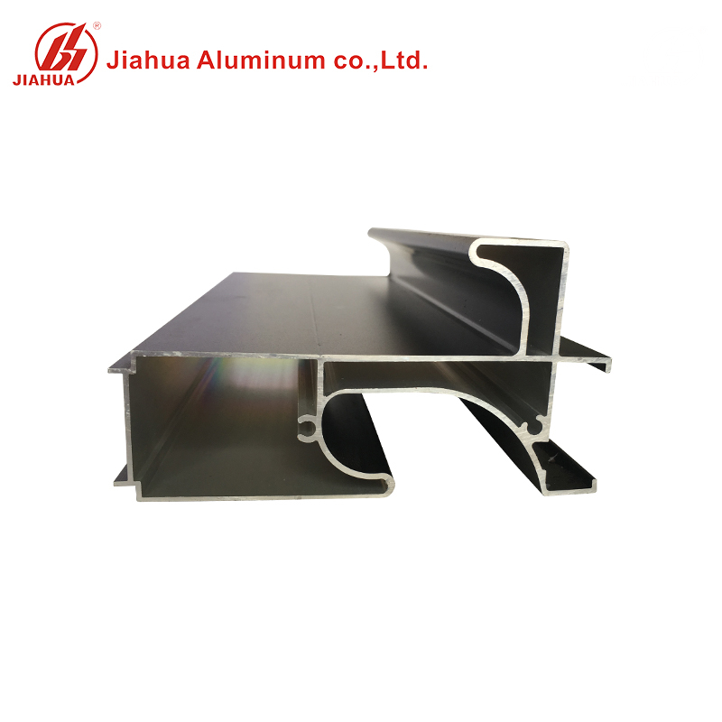 Perfiles de aluminio negros anodizados de alta calidad de la manija G de la cocina para el armario de cocina