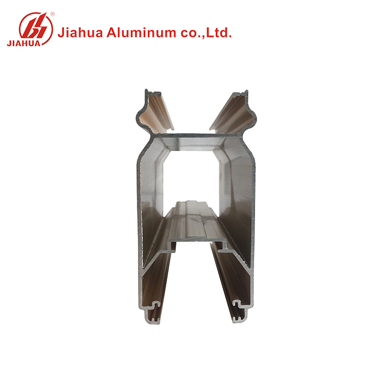 El marco de aluminio dorado de 1 Kg perfila el precio de extrusión en la India para la ventana abatible
