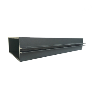 Sistema de muro cortina unificado JIA HUA Perfiles de extrusión de aluminio para fachada exterior