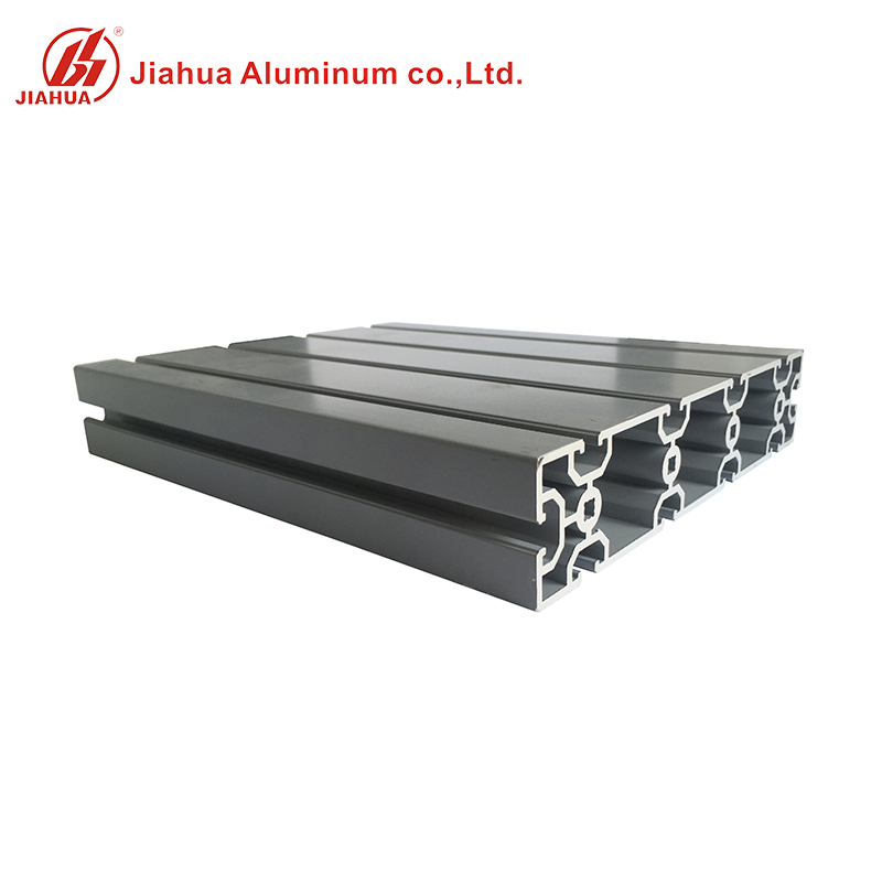 Perfiles de extrusión de aluminio anodizado con ranura en V para estructura de marco CNC