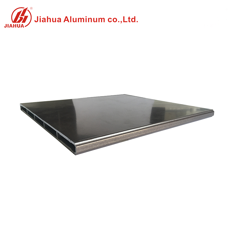Perfiles de andamios de marco de extrusión de aluminio con recubrimiento de polvo metálico para la construcción
