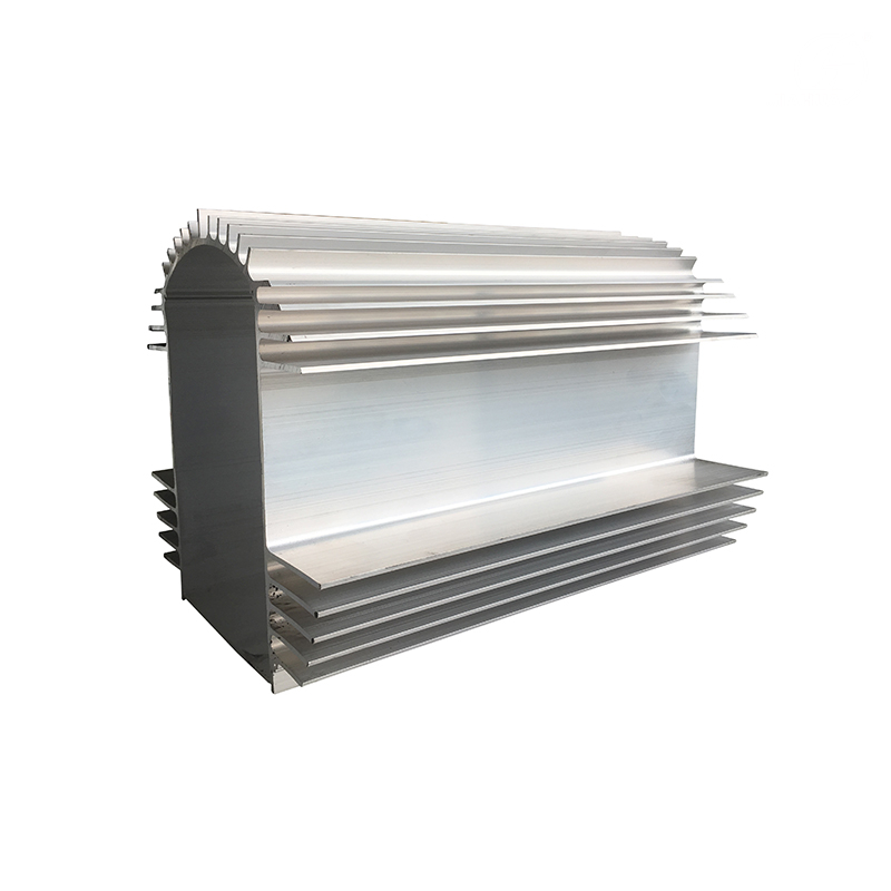Perfiles de disipador de calor cilíndrico de extrusión de aluminio grande profesional para sistema de enfriamiento