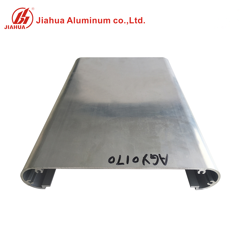 Perfil de extrusión de soporte de aluminio de canal en forma de U grande para uso industrial
