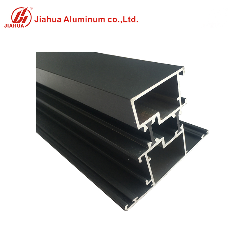 El marco de la ventana de aluminio del diseño de Jia Hua perfila el producto del sistema de cristal doble para las ventanas correderas