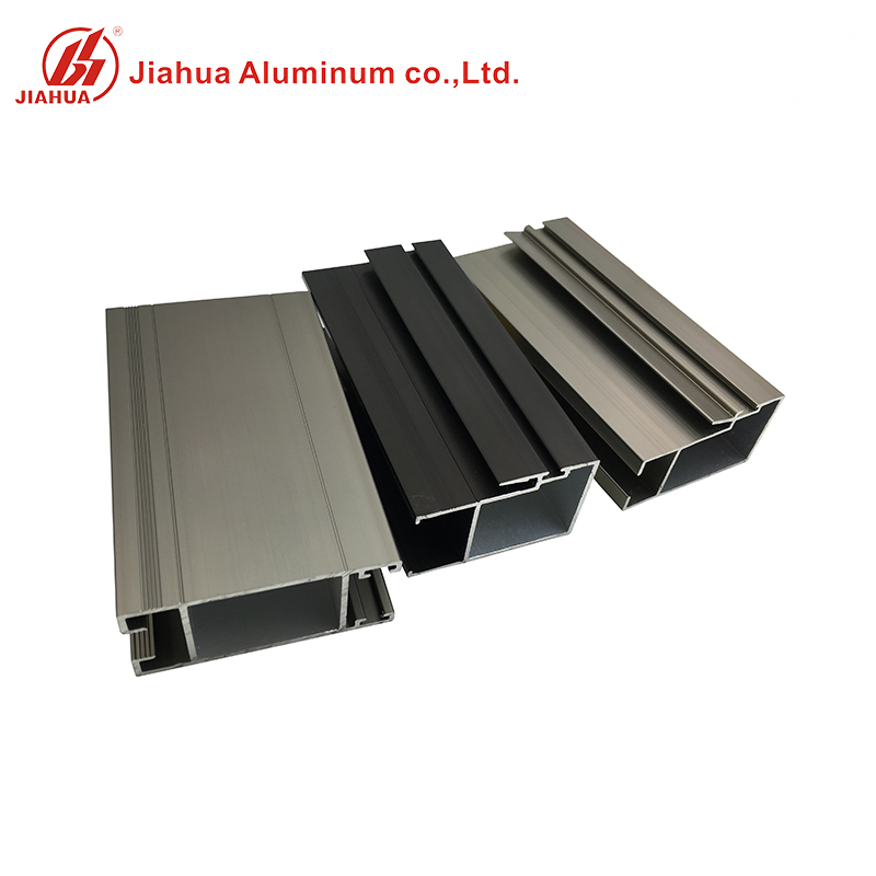 El marco de la ventana de aluminio del diseño de Jia Hua perfila el producto del sistema de cristal doble para las ventanas correderas