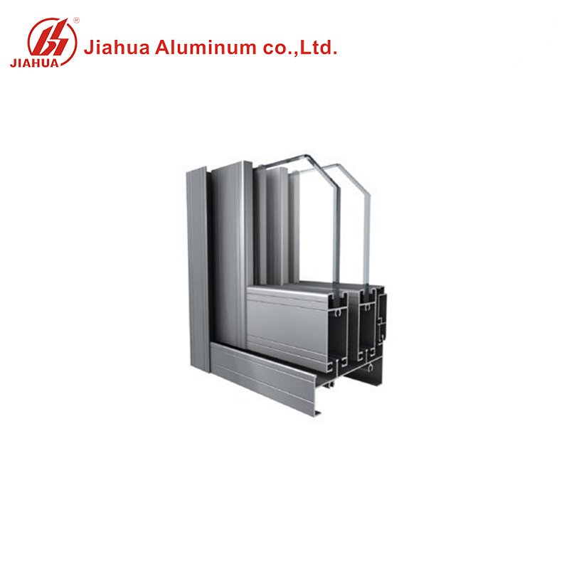 Ventana enmarcada deslizante de aluminio comercial horizontal del precio barato de la serie 80 para las ventas