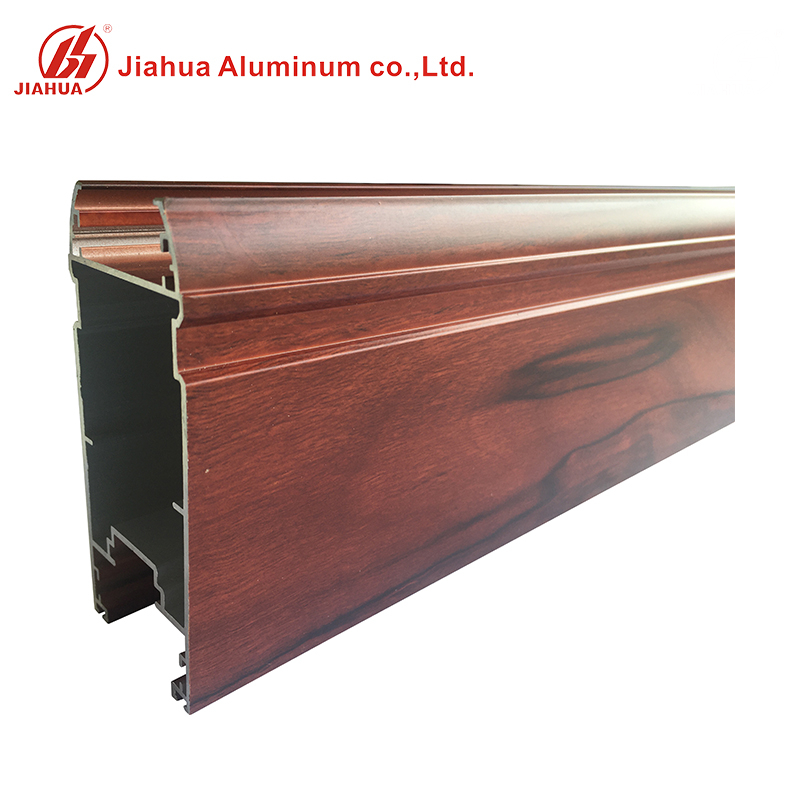 6000 series Perfiles de extrusión de aleación de aluminio con acabado de grano de madera de Jia Hua Aluminium Fabricantes