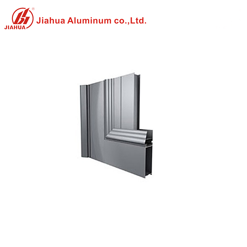 Sistema de puerta de vidrio enmarcado marco de aluminio de 2.0 mm de espesor para oficina